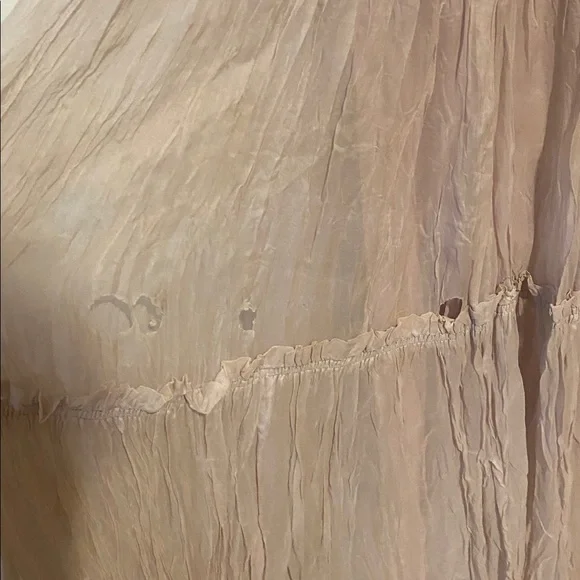 Antique, Edwardian silk chiffon maxi dress - Picture 7 of 12